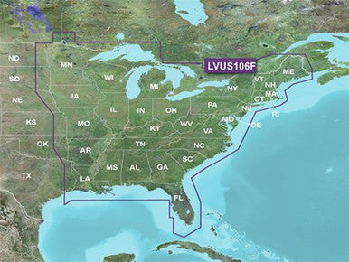 Garmin Lvus106F Lakevu G3 Ultra Us - East