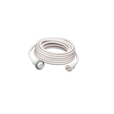 Hubbell HBL61CM03W 30A Cable de tierra blanco de 25 pies