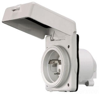 Hubbell HBL303NMBL 30A Entrada de policarburo para barco