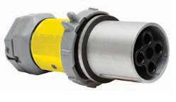 Hubbell M5200CS1R 200A Female Connector Body 600V 4 Pole