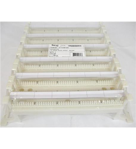 Icc 110 Wiring Block W/ Ft, 300-Pair, Cat 5E