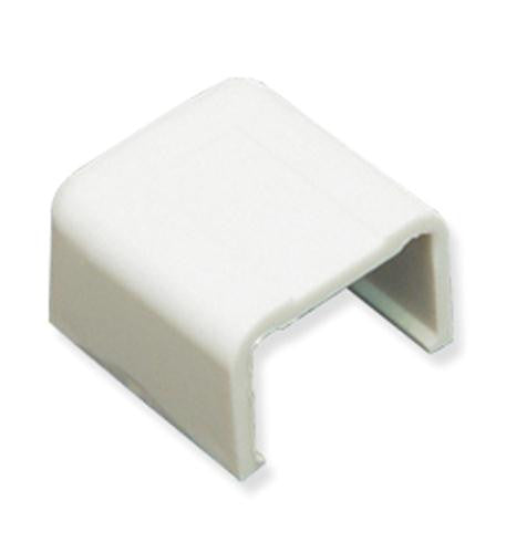 Icc End Cap, 1 1/4In, White, 10Pk