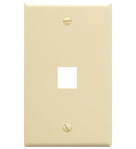 ICC IC107F01AL - 1Port Face - Almond