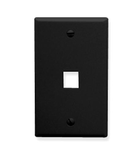 Icc Ic107F01Bk 1 Port Fp Black
