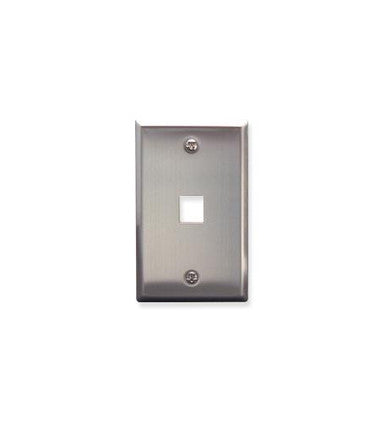 ICC IC107SF1SS- 1Port Face - Stainless Steel