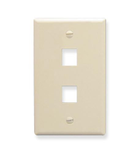 Icc Ic107F02Al - 2Port Face Almond