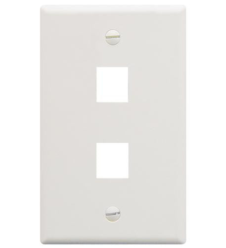 Icc Ic107F02Wh - 2Port Face White