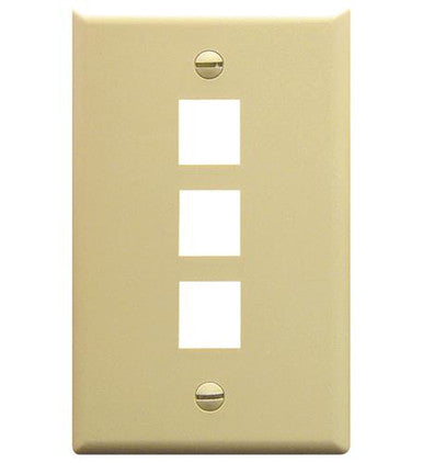 Icc Ic107F03Iv - 3Port Face Ivory