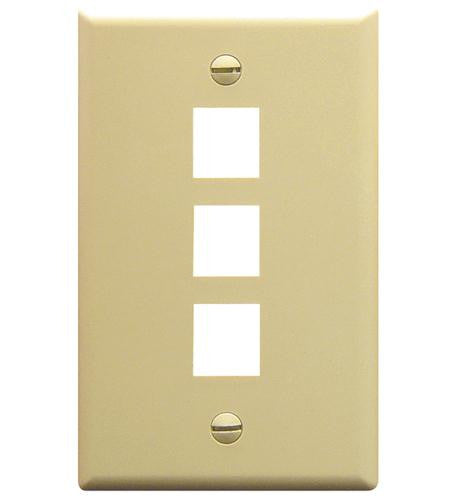 Icc Ic107F03Iv - 3Port Face Ivory