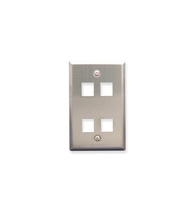 Icc Ic107Sf4Ss - 4Port Face Stainless