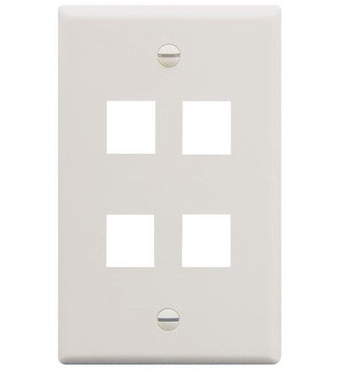 Icc Ic107F04Wh - 4Port Face White