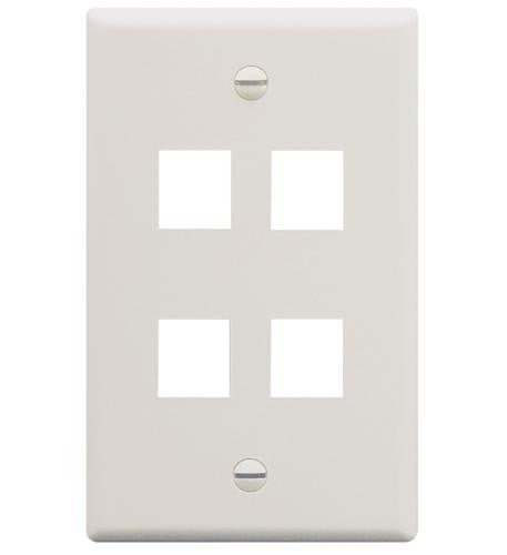 Icc Ic107F04Wh - 4Port Face White