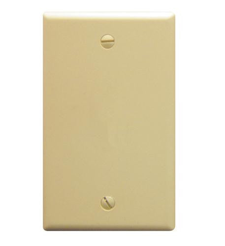 Icc Flush Wall Plate Blank Ivory