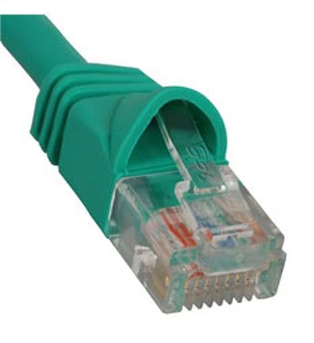 ICC PATCH CORD, CAT 5e, MOLDED BOOT, 1' GN