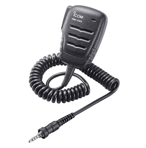 Icom HM228 Compact Waterproof Speaker Microphone