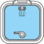 Escotilla Lewmar tamaño 10 Ocean Series con base plana