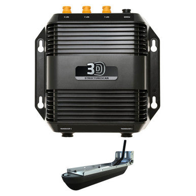 Lowrance Structure Scan 3D avec transducteur monté sur tableau arrière