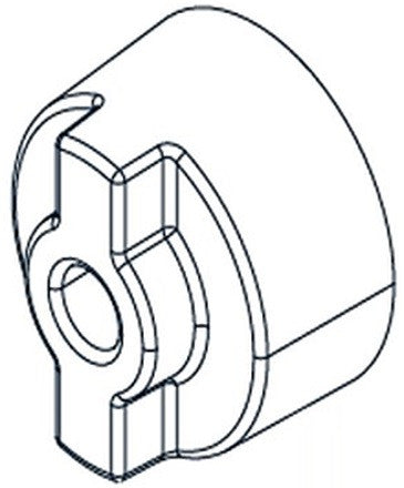 Anode d'arbre de transmission Lowrance