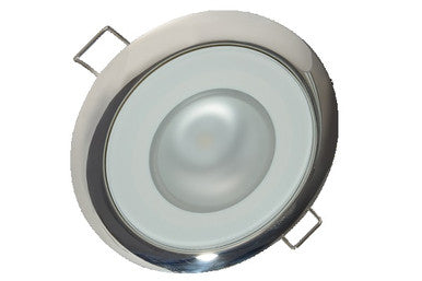 Lumitec Mirage Down Light White/Blue/Red Polished Finish