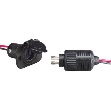 Conector y receptáculo Marinco 12VCPS2 ConnectPro de 2 cables