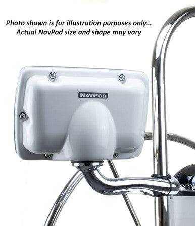 NAVPOD RMX4600-08 Montaje en riel para Lowrance HDS-9 Gen2