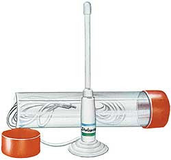Shakespeare 5911 Antenne VHF 1' avec support à ventouse pour câble 12'
