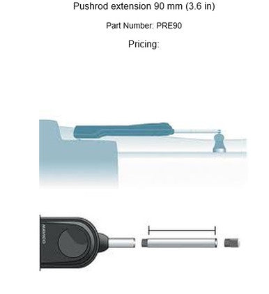 Simrad PRE90 90MM Push Rod Extension