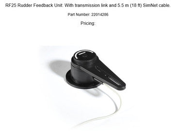 Référence du gouvernail Simrad RF25