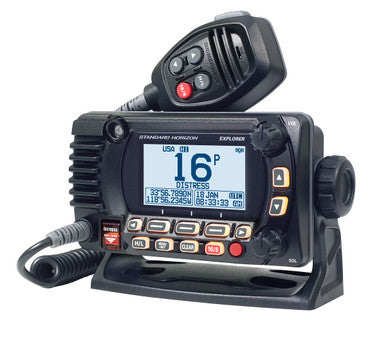 Estándar Explorer GX1850B Negro 25W VHF NMEA 2000