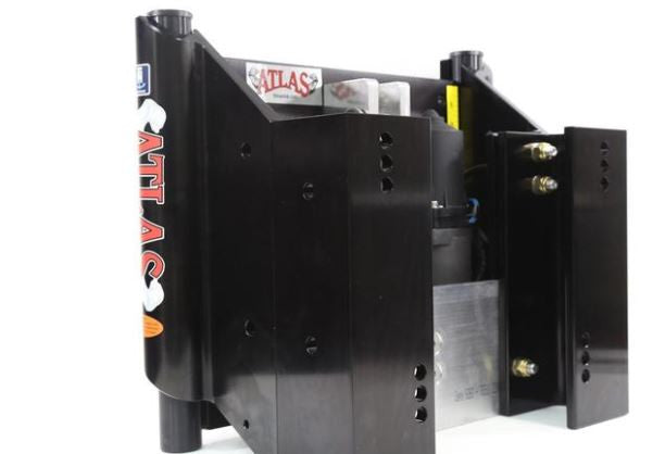TH Marine Atlas 12" Jack Plate Heavy Duty Hydraulic Black Anodized