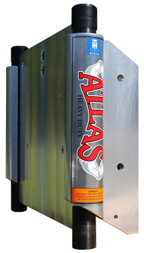 TH Marine Atlas 8" Jack Plate Heavy Duty Hydraulic Polished