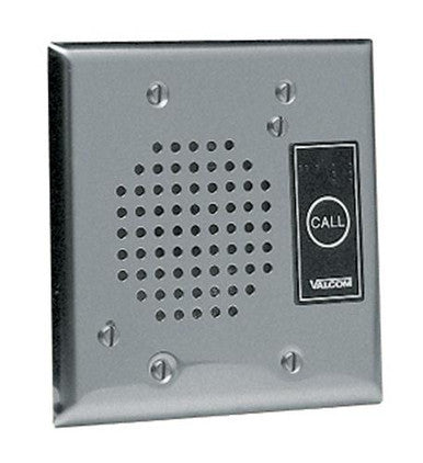 VALCOM Talkback Doorplate Speaker - Stnless Stl