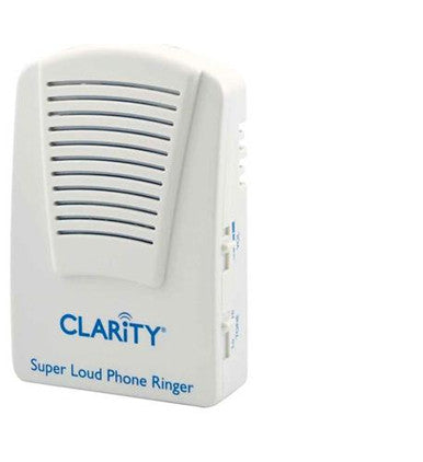Clarity 55173 Super sonnerie de téléphone 95dB BLANC