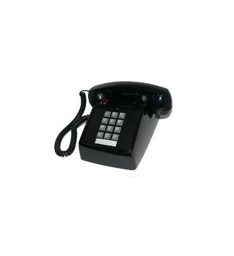 Cortelco 250000-VBA-27M Desk w/ Message - Black