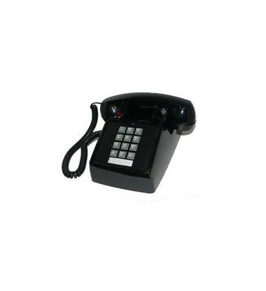 Cortelco 250000-VBA-27M Desk w/ Message - Black