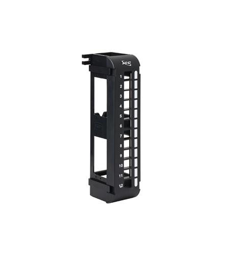 Icc Patch Panel, Blank, Veritcal, Hd,12-Port