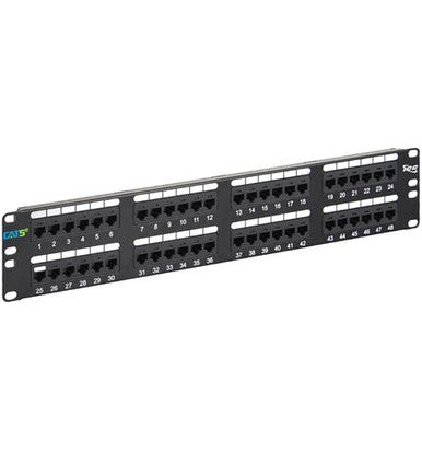 Icc Patch Panel 48Pt, Cat5E, 2Rms